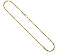 Collana Di Perle 3,4Mm In Oro Giallo 585 80Cm