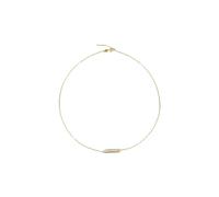 Collana di perle barocche retrò francese minimalista in argento 925 semplice di fascia alta moda all-match catena clavicola predefinita
