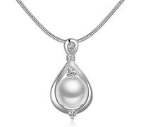 Collana di Perle Color Argento Catena a Forma di Osso di Serpente Ciondolo Collana Selvaggia Accessori per Donne Ragazze Fashion Professionals