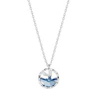 Collana di perle da donna, collana di perle e cristalli, regali in argento sterling S925, collana con lacrime di sirena, collana da donna con pesce in schiuma, catena per clavicola semplice
