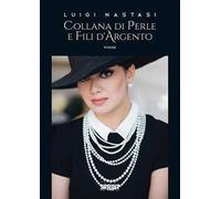 Collana di perle e fili d'argento