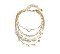 Collana di perle per le donne, S925, Collana di perle in argento sterling, regalo di gioielli, festa della mamma Compleanno matrimonio di San Valentino Festa di Natale 18K collane girocollo di perle