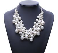 Collana Di Perle Plastica L'occasione Del Matrimonio Con Perla in Costume