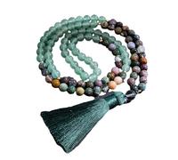 Collana di perline di allungamento della pietra unica dei monili della struttura della pietra indiana per la famiglia e l'amico elegante, Misura unica, come descritto, come descritto