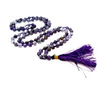 Collana di perline di ametista Preoccupazione Collana di devozione...