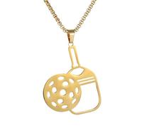 Collana Di Pickleball Per Donne - Collana Del Pickleball, Gioielli In Acciaio Inossidabile Per Gli Appassionati Di Sport | Collana Hollow Unisex Per Attività All'aperto, Viaggi, Palestra E Appuntament