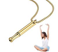 Collana Di Respirazione, Collana Per L'Ansia, Collana Con Fischietto Per Alleviare L'ansia Da Stress, Collana Per La Respirazione Smettere Di Fumare, Collana Respirazione Anapana Per Meditazione