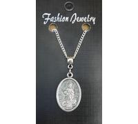 Collana Di Santa Marta Di Betania 18" O 24 Pollici Ciondolo Religioso Santo