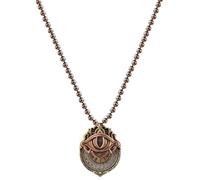 Collana di tarocchi in metallo per donne, ciondolo divinazione visione dei tarocchi, gioielli rotanti spirituali da collezione, per divinazione, donne, meditazione, rituali, vacanze, viaggi, feste di
