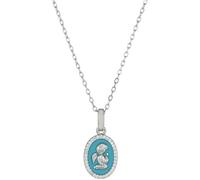 Collana Donna Amen CLANSMBPE Azzurro Argentato