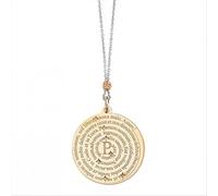 Collana Donna AMEN CLGPNR in Argento 925 con Ciondolo Padre Nostro Inciso