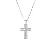 Collana Donna Amen CROCE Argento 925 codice CLCRBABBBZ