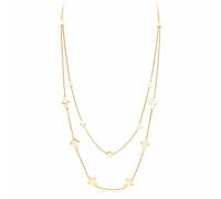 Collana Donna Amen CROCI CUORI DOPPIA