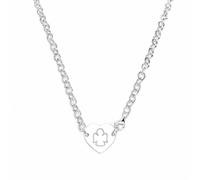 Collana Donna Amen CUORE E ANGELO CUSTODE