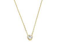 Collana Donna Amen CUORE in Argento 925 dorato codice CLSHSGBZ5