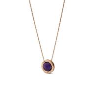 Collana Donna BROSWAY CENTURY BCE03 Acciaio Inossidabile Swarovski Rosè Viola