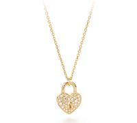 Collana Donna BROSWAY PRIVATE BPV08 Acciaio Inossidabile Cuore Gold Dorato
