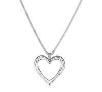 Collana donna cuore Sagapo in acciaio o dorata SMO01 SMO02 Gioielli Regalo