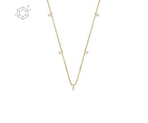 Collana Donna FOSSIL SHINE BRIGHT JA7131710 Ottone Dorato