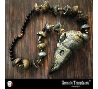 collana donna gioielli pendaglio gotico wicca bigiotteria lusso NO oro argento k