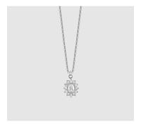 COLLANA DONNA IN ACCIAIO CRISTALLI E ZIRCONE