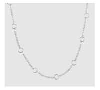 COLLANA DONNA IN ACCIAIO PER CHARMS CON MOSCHETTONE