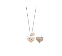 Collana Donna KIDULT LOVE 751123 Acciaio Rosè Cuore F.P.