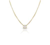 Collana Donna LIU JO LUXURY Collezione ESSENTIAL in Acciaio Gold con Zirconi cod