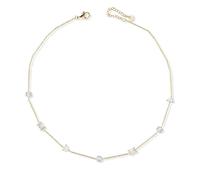 Collana Donna LIU JO LUXURY Collezione ESSENTIAL in Acciaio Gold con Zirconi cod