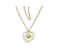 Collana Donna LIUJO LJ700 in Ottone con Cuore e Pietre 60 cm