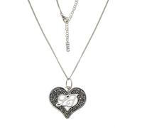 Collana Donna LIUJO LJ709 in Ottone con Cuore Zirconato 80 cm