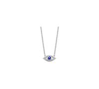 Collana Donna Lotus Silver LP1971-1/1 In Argento Con Occhio E Zircone Blu