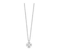 Collana Donna Luca Barra CK1286 In Acciaio Con Quadrifoglio