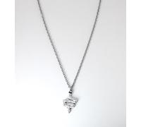 Collana Donna Luca Barra CK2052 In Acciaio Con Serpente Con Strass