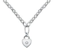 Collana MORELLATO donna Abbraccio acciaio cuore / lucchetto SAUB04
