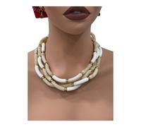 Collana Donna Multistrato Etnica Perline Colorate - Stile Boho Vintage