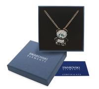 Collana donna oro Swarovski Element originale G4L cristalli strass panda regalo