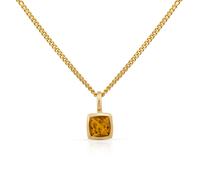 Collana donna Orolino ciondolo con catenina oro giallo 585 lunga 42/45 cm...