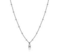 Collana Donna S'Agapò SJY004 Acciaio Punto Luce - Brilla con semplicità