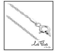 Collana Falsa Corda 50cm spessore 1,5mm in argento 925 - Les Folies