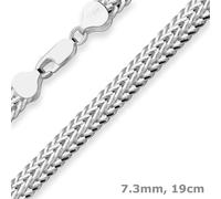 Collana Fantasia Con Bracciale In Argento 925 19Cm