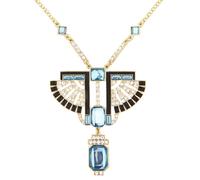 Collana Faraone egiziano, color Oro con Gemme