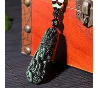 collana Feng Shui Guarigione Collana di Cristallo Collana con Ciondolo Pixiu Fortunato Occhio Arcobaleno Naturale Ossidiana Collana con Ciondolo in Ossidiana Dorata Amuleto Attira Prosperità Amore For