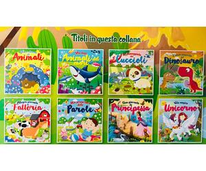 COLLANA FIABINE DA 8 TITOLI - 10 pagine 18.5 x 1.5 x 18.2 cm