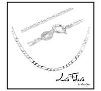 Collana Figaro Small da 45cm o 55cm spessore 1,4mm in argento 925 - Les Folies