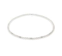Collana FILI FANTASIA ORO PERLE SFERE DIAMANTATE FWQ193B Comete Donna