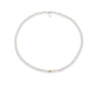 Collana FILI PERLE ACQUADOLCE ORO SFERA ROSÈ FWQ294 Comete Donna