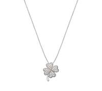 Collana FORTUNA QUADRIFOGLIO ZIRCONATO Amen Donna