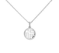 Collana Fortune d'oro per Donne, fortunata Collana a Ciondolo, Bellissimo Regalo per la Ragazza della Moglie Madre