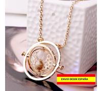 Collana Giratempo Harry Potter Hermione Magico Catena Pendente Colgante Unisex